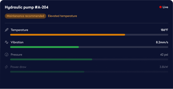 Act on real-world conditions