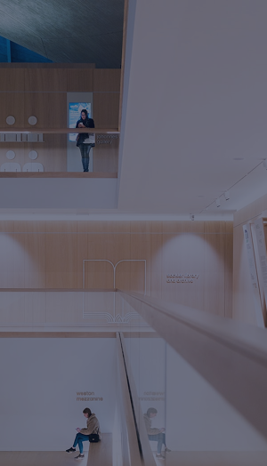Wayfinding and workplace navigation guide – modern office interior