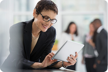 Visitor management in financial services