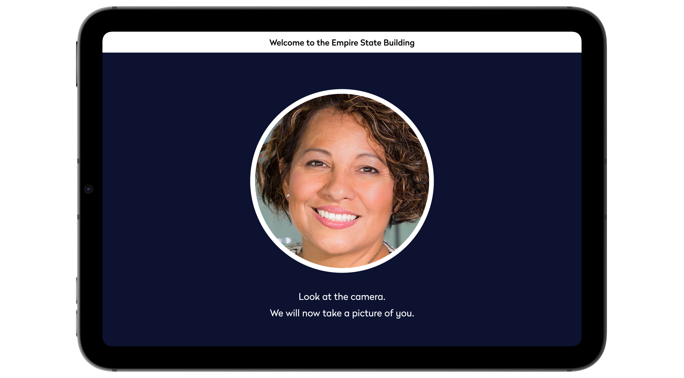 Verify identity at the door