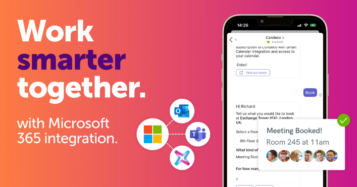 Condeco Launches New App for Microsoft Teams to Help Hybrid Workplaces Work Smarter