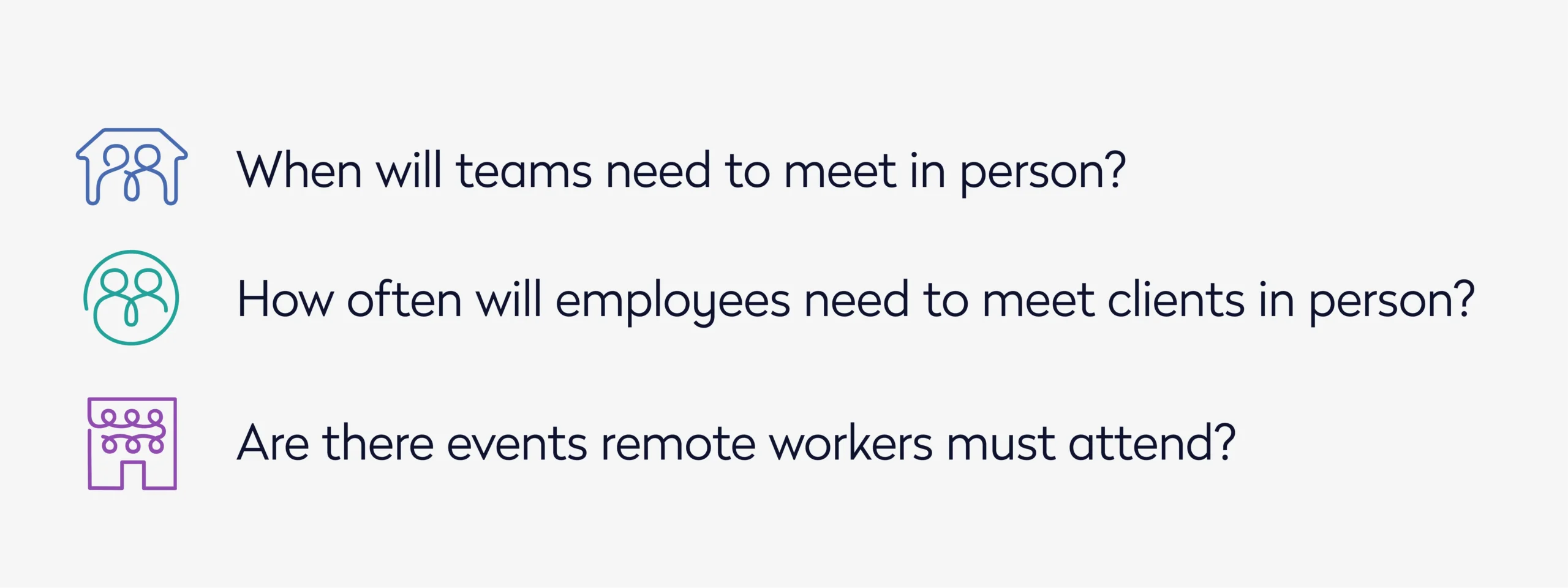 when will teams meet in person?
