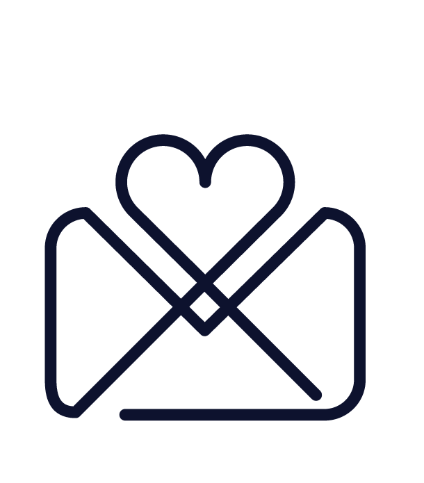 envelope-heart icon