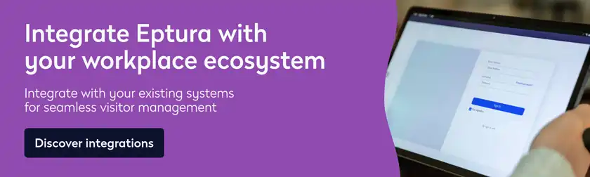 Eptura visitor management software