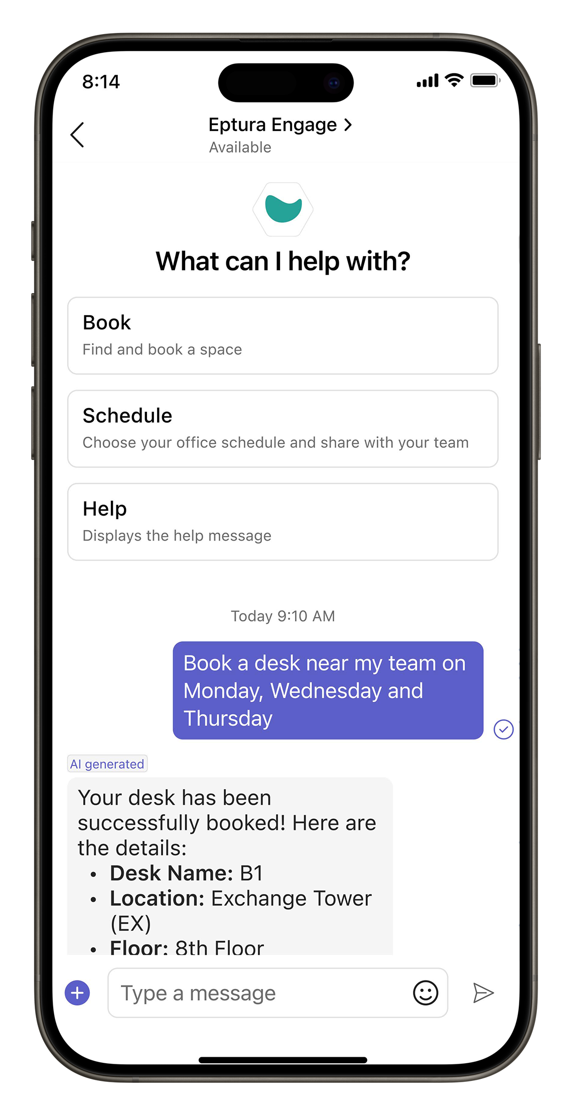 copilot for reservation management