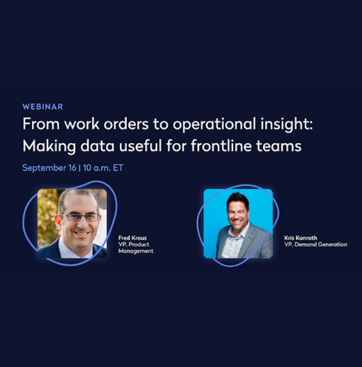 Webinar insights: How to turn maintenance data into better frontline decisions